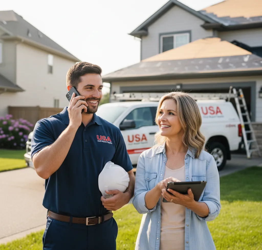 USA Roof Repair Experts customer support in Red Bay
